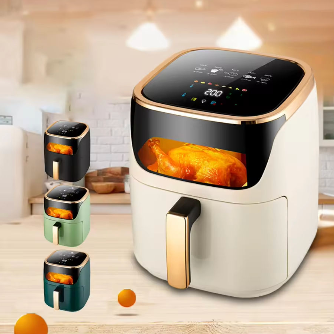 Intelligent Oil-Free Kitchen Fryer