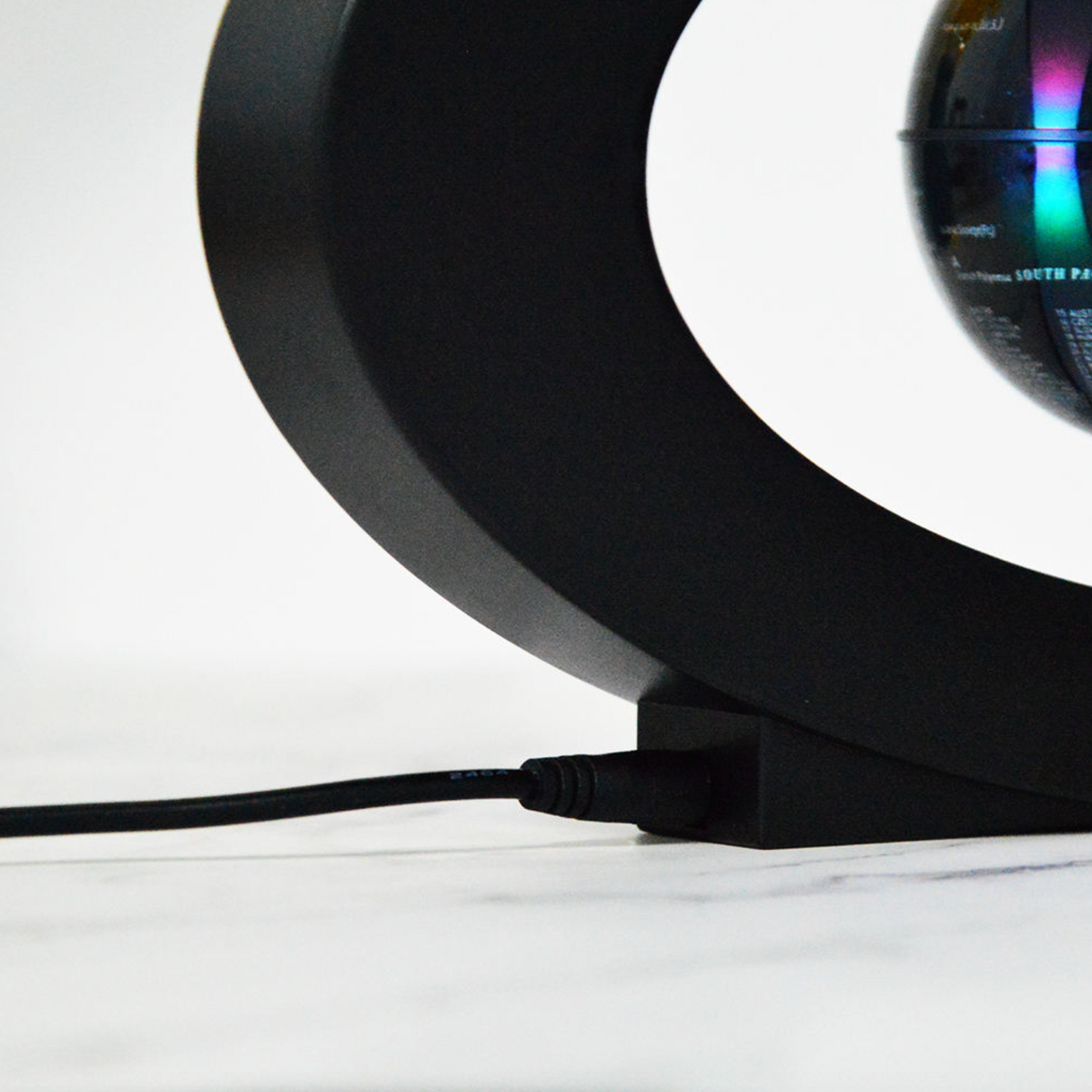 Floating World Map Desk Lamp & Futuristic Home Decor
