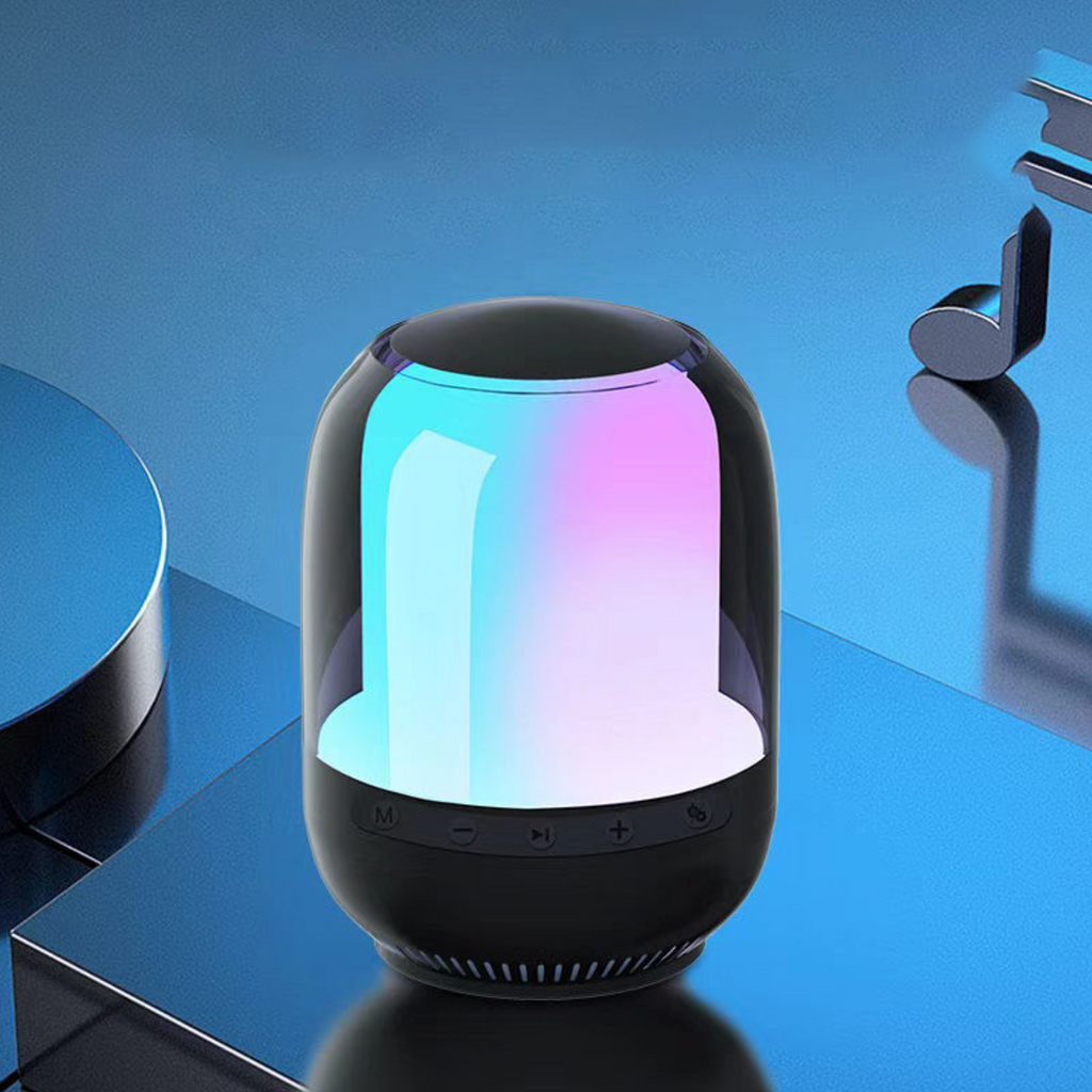 Mini Wireless Bluetooth Speaker 8W with RGB LED Lights