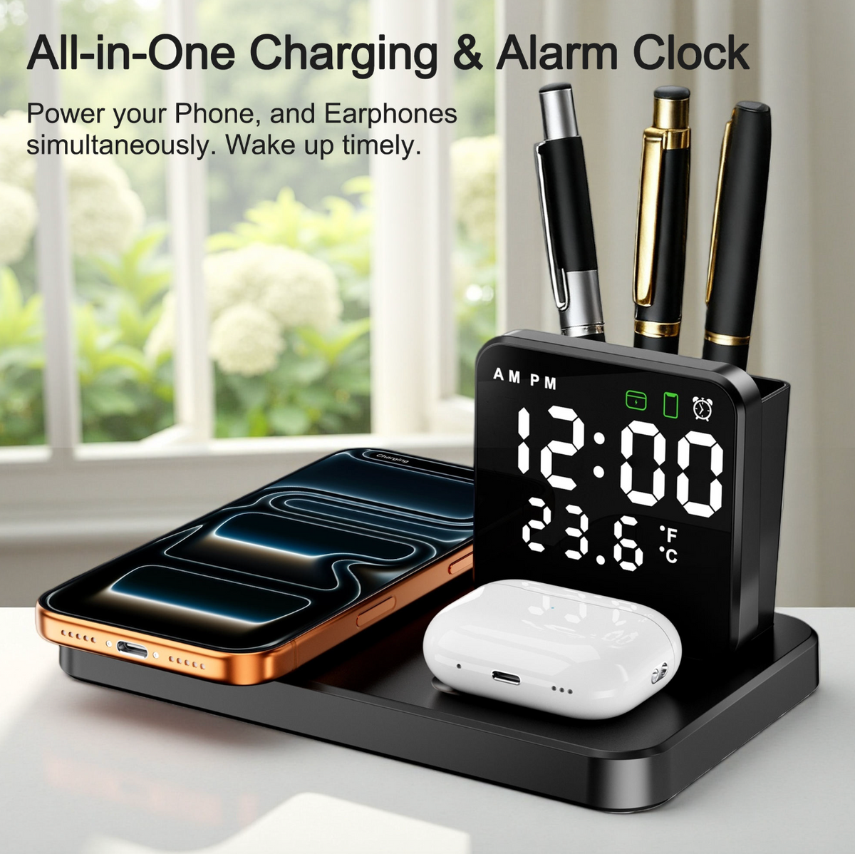 3-in-1 Magnetic Wireless Charging Station