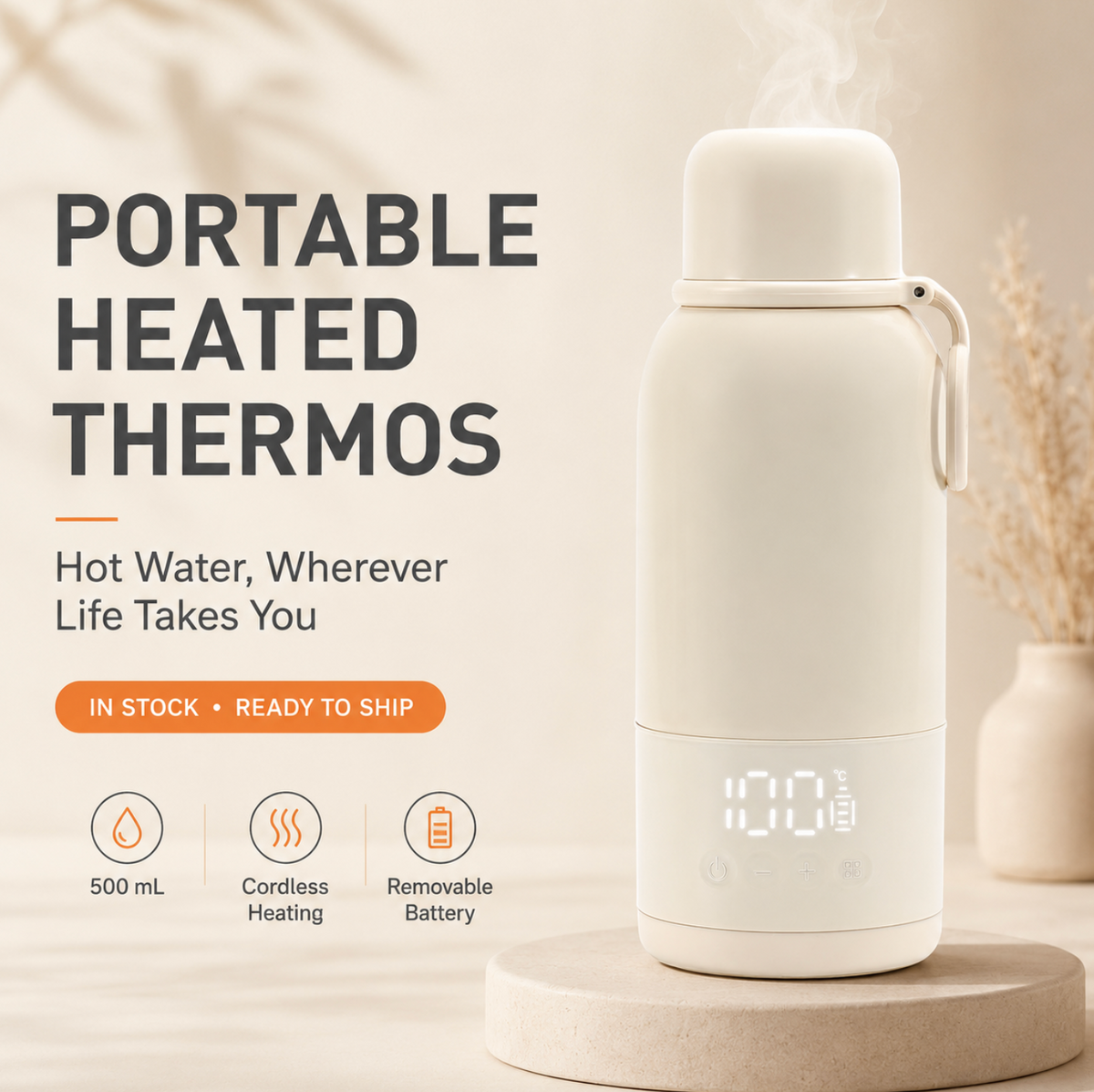 Portable Electric Travel Kettle